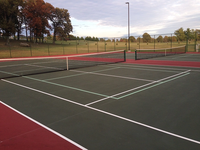 Thi công xây sân tennis-pickleball STANDARD 575 BT